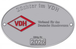 Züchterplakette 2026 von der Fabellocke